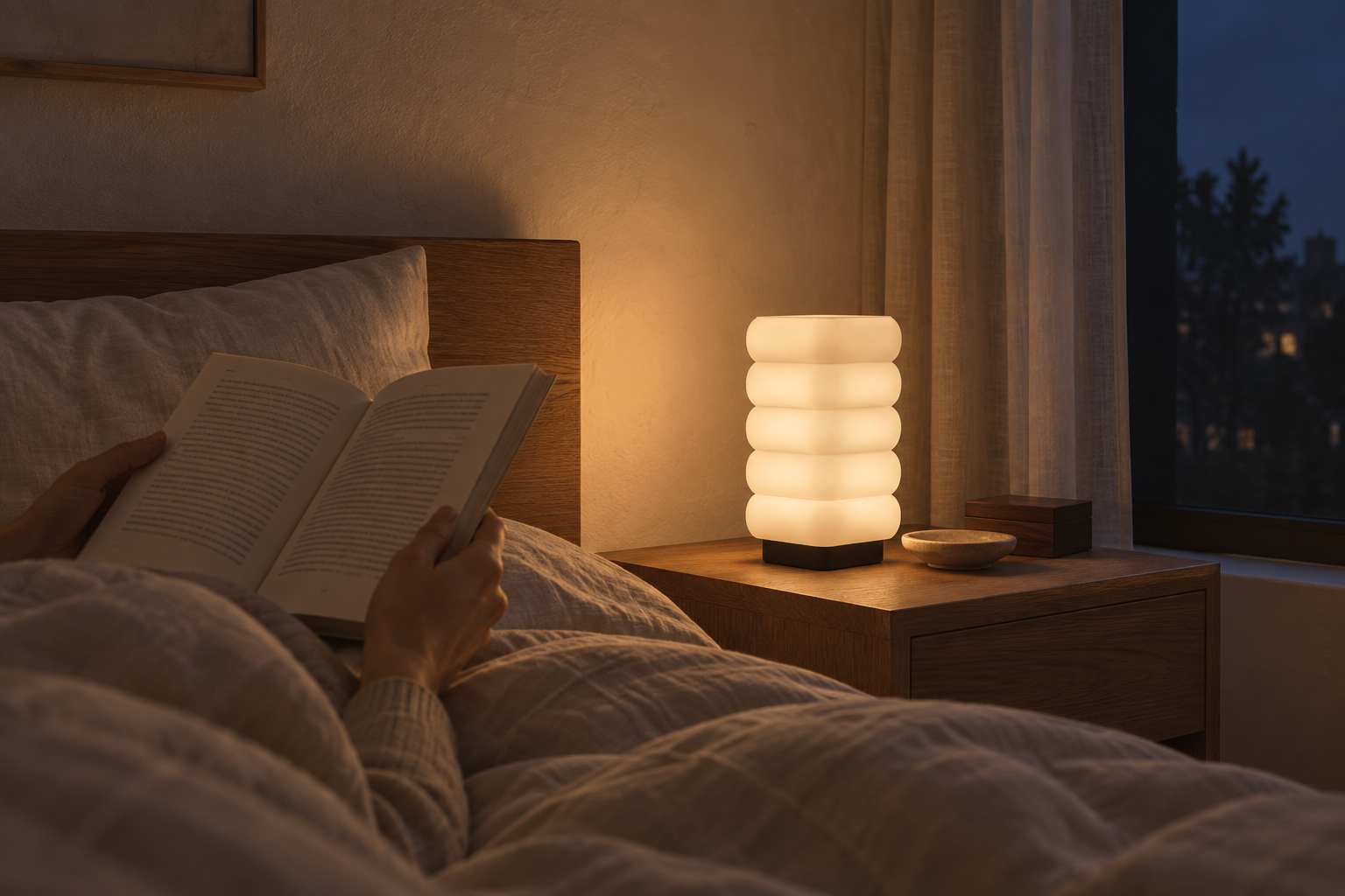 KIRO · En uso / lectura en cama